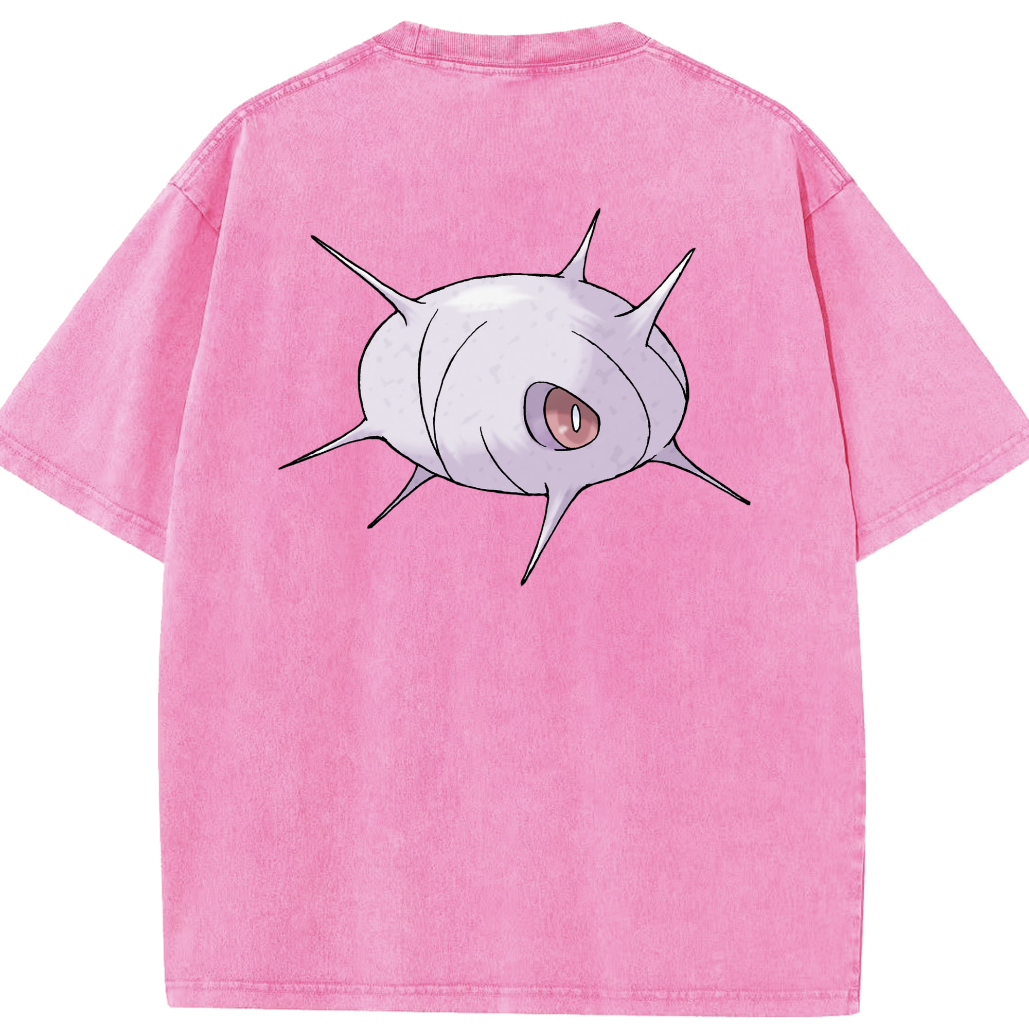（画像用） ポケットモンスター Pokémon 綿100% ヴィンテージ風 半袖Tシャツ（背面プリント）